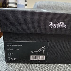 Coach Allie 90 LTR Pump - Black